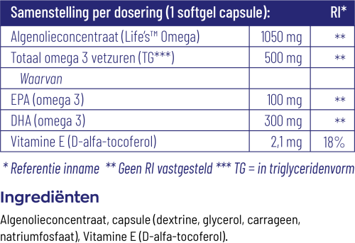Vegan Omega-3 1000 TG