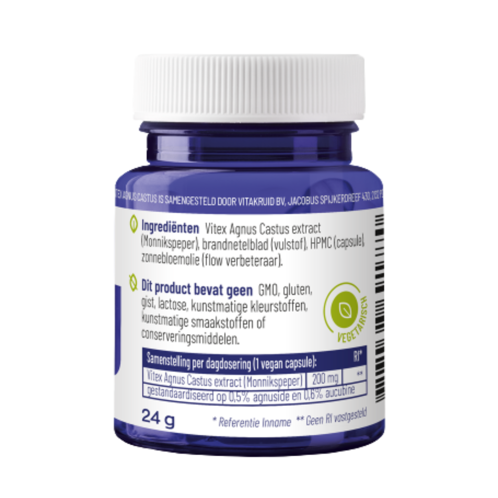 Vitex Agnus Castus 200 mg Monnikspeper