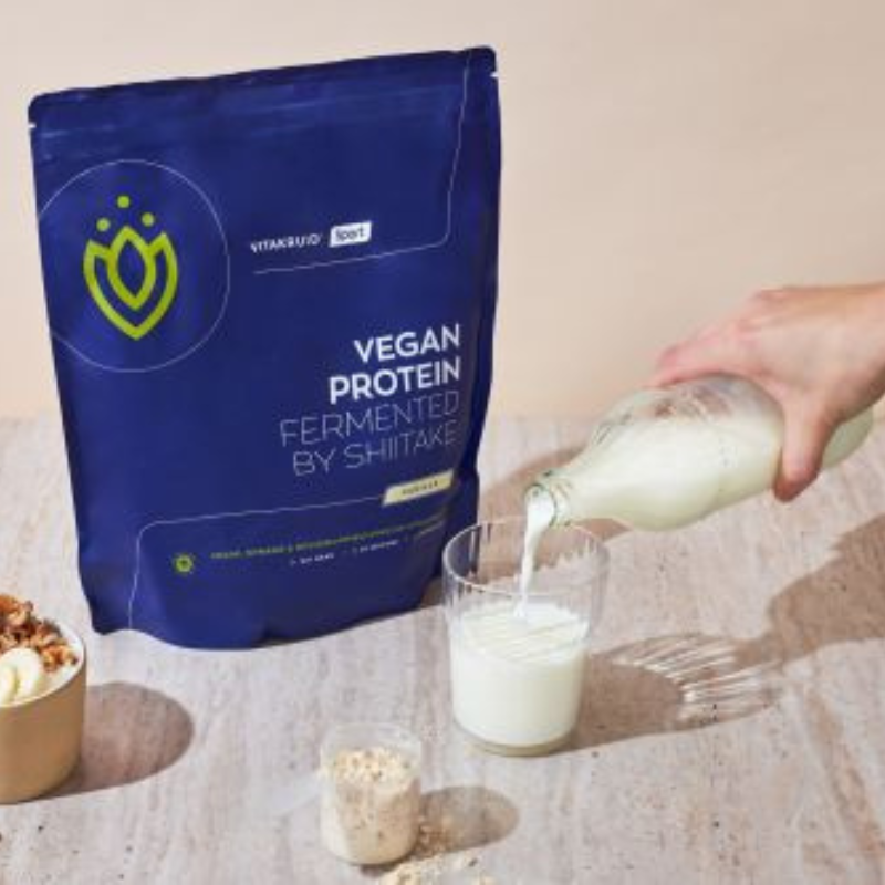 Vegan Protein fermented by Shiitake