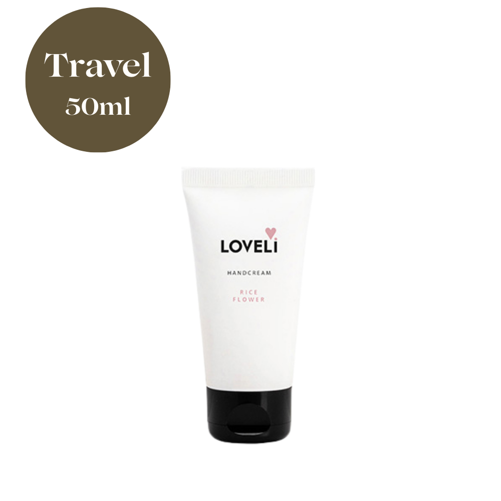 Loveli Handcreme mit Reisblüten